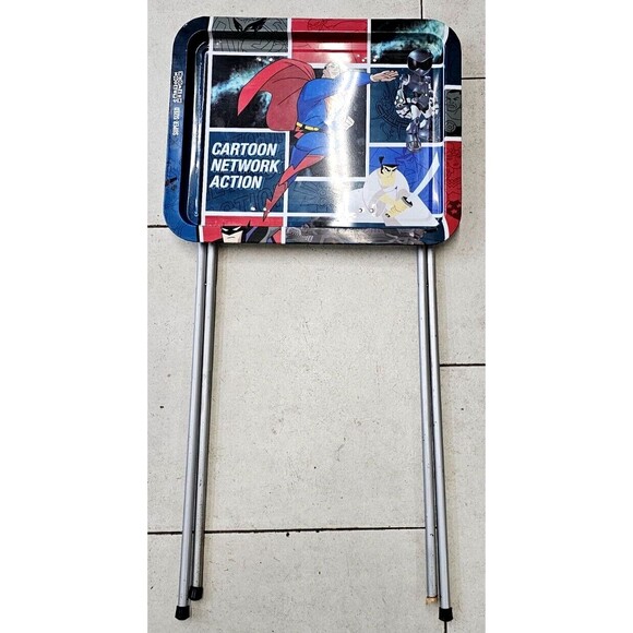 Cartoon Network/Adult Swim Superman,Samurai Jack supersized TV Tray with Stand - Picture 2 of 5